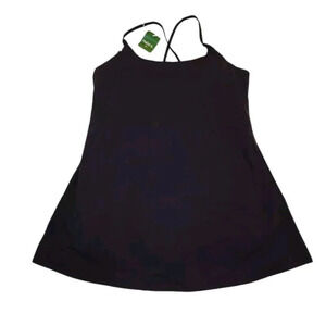 Halara Cloudful Activewear Tennis Dress Size 2X Black Adjustable Strap Pockets